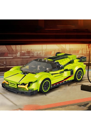 Teknik Lamborghini Revuelto Lego Araba Porsche Lego Araba Yapı Blok Lamborghini Oyuncak Araba