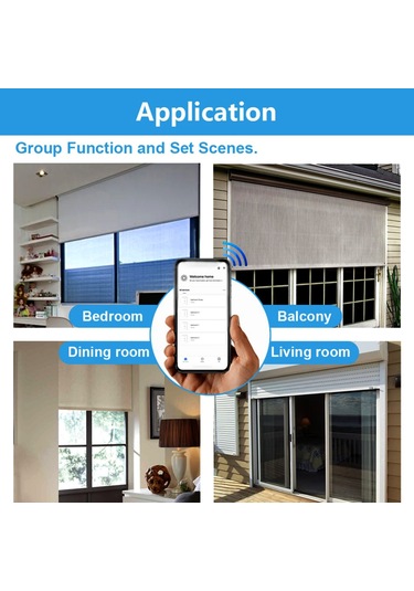 Tuya Wifi Akıllı Perde Anahtar Modülü Ev Perdesi Modifikasyon S6563-4