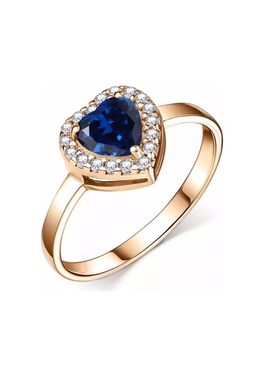 Gold Plaza Jewelry 925 Ayar Gümüş Çocuk Kalp Yüzüğü 194306199 Altın Rengi