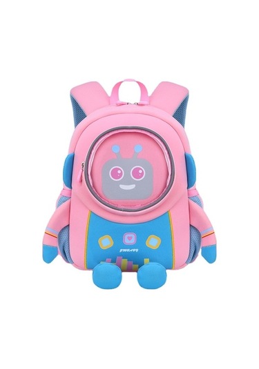 Anaokulu Karikatür Okul Çantası Zcom50 Pembe