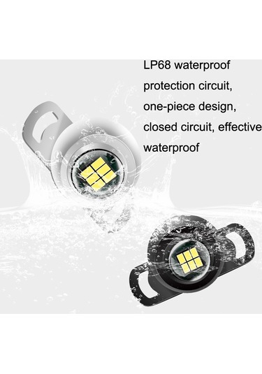 Sones Led Ultra -parlak Elektrikli Göz Geri Vites Lambası Harici Ampul, Stil: Uzun Parlak Siyah Kabuk