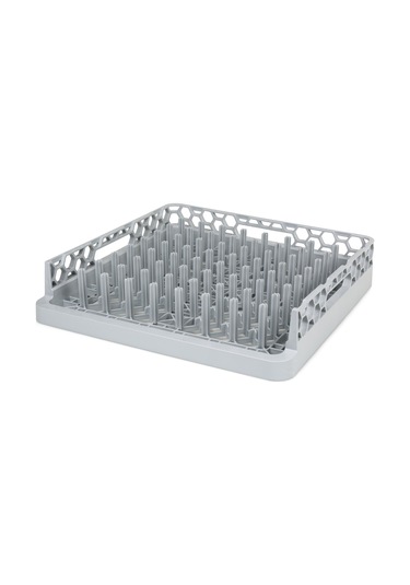 Bora Plastik Bulaşık Kaseti Tepsi Yıkama Açık Gri