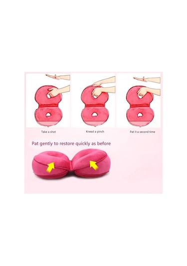 Besthome1 Skycity Yoga Kalça Yastığı Hafif Bellek Köpüğü, Katlanabilir Soluklu Kalça Formu, Ofis/okul Kullanıma Uygun, Mavi, 4