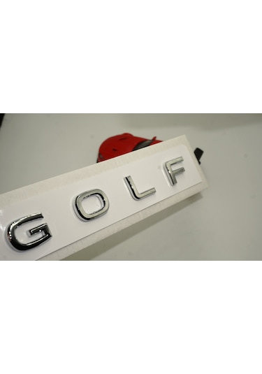 Volkswagen Golf7 Bagaj 3M Yeni Nesil Krom ABS Yazı Logo Amblem