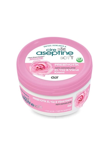 Cire Aseptine Soft Prebiyotik Gül Özlü Krem 100 Ml