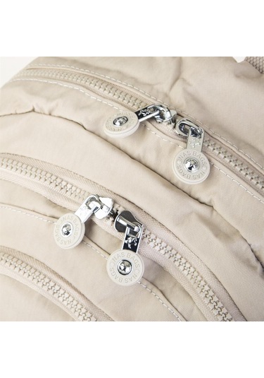 Nas Bag Unisex Zararlı Kimyasal İçermeyen Waterproof Sırt Çantası Kum Kum Beji