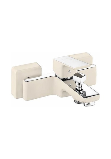 Eca Tiera Banyo Bataryası Bej Krom-4725