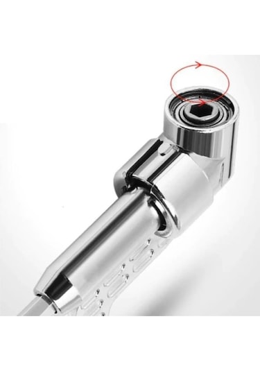 Köşe Ve Zor Alan İçin Pratik Matkap Ve Vidalama Adaptörü Aparatı Köşe Vidalama Aparatı Mandreni