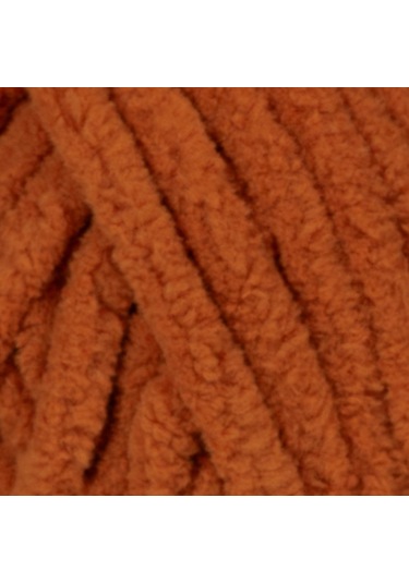 Kürkçü Han Lüks Kadife 100gr 60m El Örgü İpi Koyu Turuncu