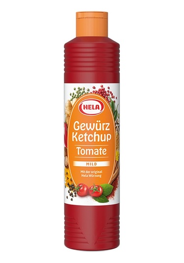 Hela Gewürz Tomate Mild Ketçap 930 G