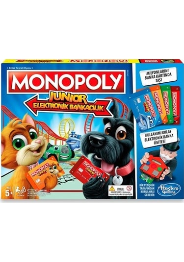Monopoly E1842 Junior Elektronik Bankacılık Türkçe