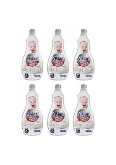 Viking Konsanstre Çamaşır Yumuşatıcısı Sensitive 6 x 1440 ML