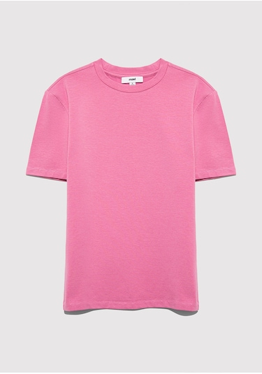 Mavi - 2li Kadın Basic Tişört 1611372-71187 Pembe