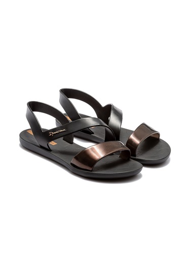 Vibe Fem Kadın Sandalet Siyah-leopar 35/42 Siyah/leopar