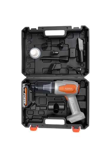 Ahv-17 Kablosu Şarjlı Süpürge 18.v 120w 7500mah 20kpa/vakum 8 Parça Aksesuar