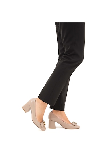 Tamer Tanca Kadın Vegan Vizon Rugan Abiye Ayakkabı 886 619 Bn Ayk Sk22/23 Vızon Czg Rgn