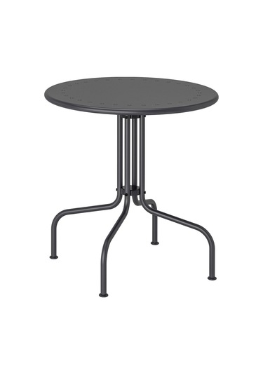 Balkon Masası, Gri, 70 Cm Gri
