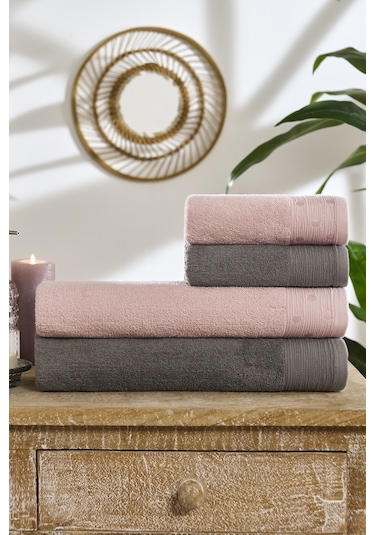 Özdilek Point Havlu Seti 480029 Pembe