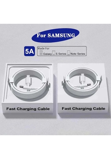Mınıons Charge2 Adet 45w Usb C Şarj Kablosu - Samsung Galaxy Uyumlu S20/s21/s22/s23/note 10/20/a53/a54 Süper Hızlı Şarj & Veri Aktarımkahverengi1.5m