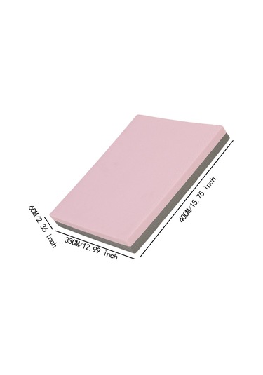 Suntek Denge Pad Diz Pedi Fitness Yastık Egzersiz Pembe-gri Pembe Gri