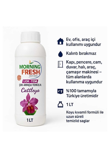 Morning Fresh Lok-tem 1lt Çok Amaçlı Genel Temizleyici Cattleya
