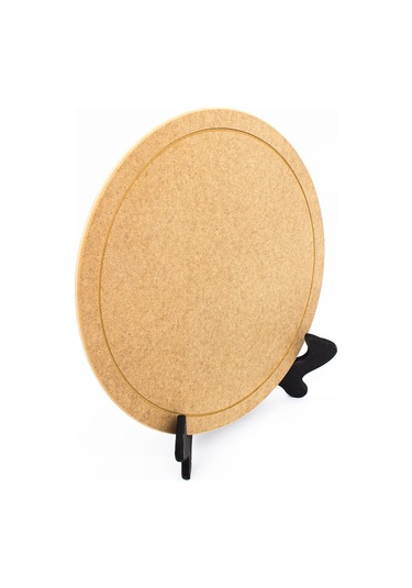 Na Neşeli Ahşap Ahşap Yuvarlak Supla Ahşap Sunumluk Boyanabilir Dekorasyon Ürünü Hobi Boyama Kendin Boya