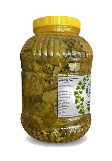 Ss Kabalar Tarımsal Kalkınma Kooperatifi Çal Kabalar Salamura Yaprak 3 KG