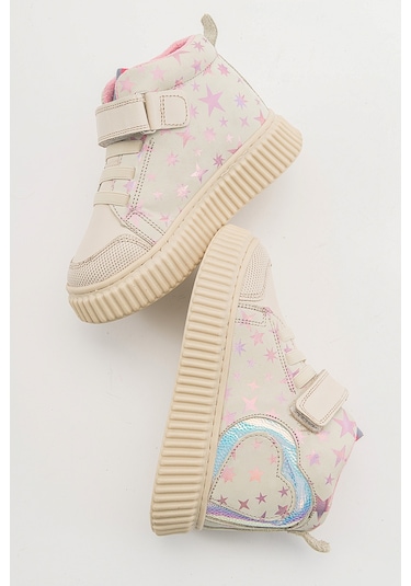 Mnpc Kız Çocuk Bej Hakiki Deri Suya Dayanıklı Günlük Bot 25k4b11042164 Bej