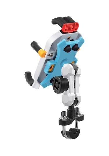 Sones Renkli Motosiklet Şok Emici Navigasyon Cep Telefonu Tutucu Gidon Modeli