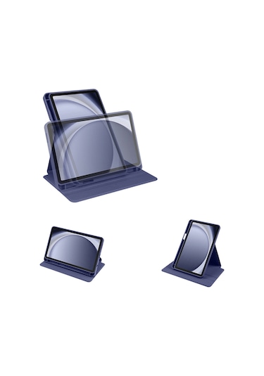 Galaxy Tab Uyumlu A9 Plus Sm-x210/x215 11 İnç Kılıf 360 Ayarlanabilir Kalem Bölmeli Standlı Tablet Kılıfı