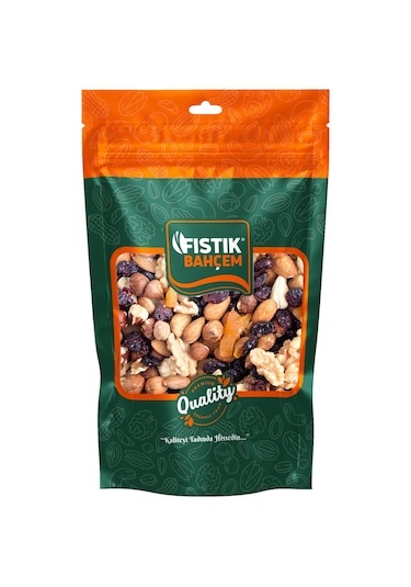 Fıstık Bahçem Karışık Çerez Atom Çiğ 500 G