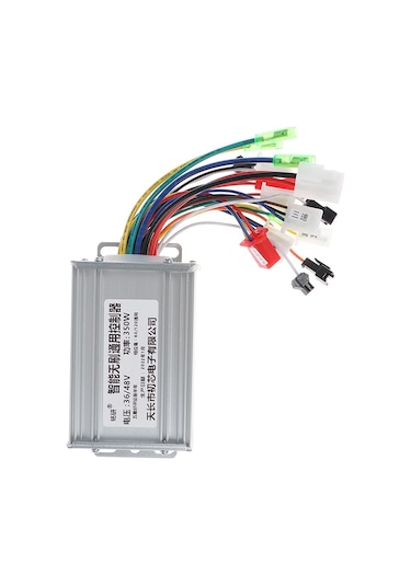 Dc 36v / 48v 350w Fırçasız Motor Sürücü Scooter Elektrikli Bisiklet Beyin Bldc Hız Kontrol Kartı Su