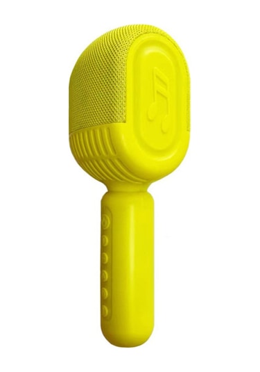 Skycıty Kablosuz Bluetooth, Usb Şarjlı Sarı Mikrofon Ses Sistemi