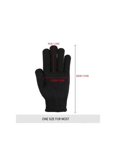 Geeksen Çelik Tel Ve Polietilen Lifli 5 Seviye Kesme Koruma Eldiveni - Madencilik, Et Kesim, Metal İşleme İçin Dayanıklı Ve Güvenli Çok Renkli