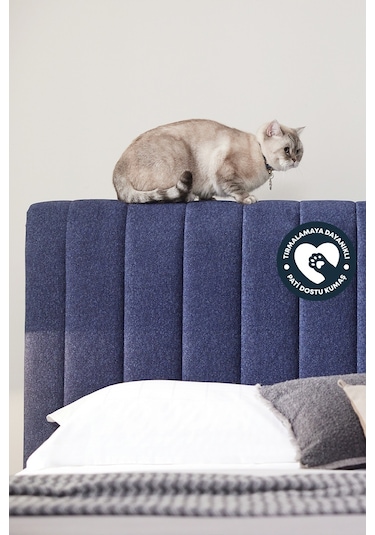 Yataş Bedding Lento Baza, Somni Başlık 2'li Set 120x200 - Lacivert