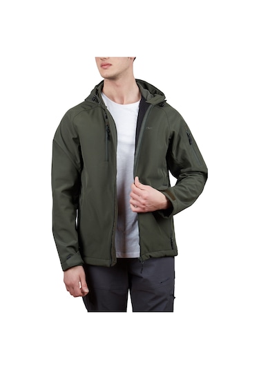 Alpinist Peak Softshell Erkek Outdoor Mont Haki