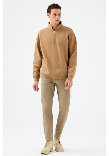 Loft Erkek Sweatshirt Bej