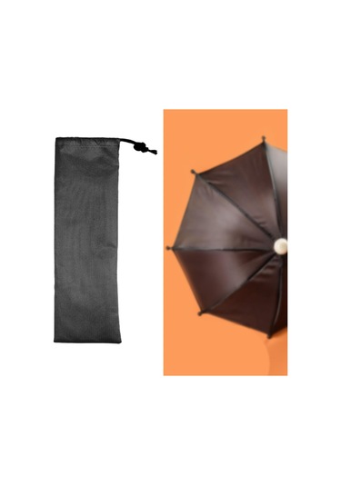 Homyl Bağcıklı Saklama Çantası Hafif Çadır 13cmx60cm Siyah