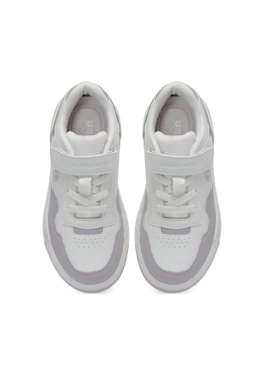 U.s. Polo Assn. Mılow Jr 5pr Beyaz Kız Çocuk Sneaker 000000000102021925 Beyaz-lıla