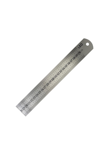 Leo Çift Taraflı Çelik Cetvel 1500 X 40 Mm