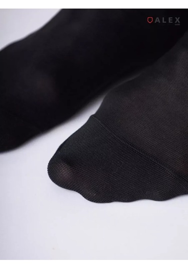 Alex Yvn Yüksek Pamuklu Çoraplar 2 Çift 412428453 Siyah