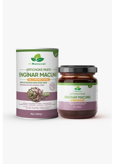 Dr. Natural Enginar Macunu Pekmez ve Bal Katkılı Bitkisel Macun 240 G