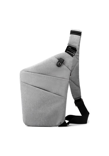 Maiyame Erkek Ve Kadınlar İçin Hafif Çapraz Çanta - Seyahat, Spor Ve Günlük Kullanım İçin Pratik Gri