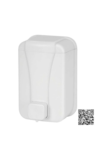 Köpük Sabun Dispenseri 1000cc Üstten Dolma Beyaz 3432-0