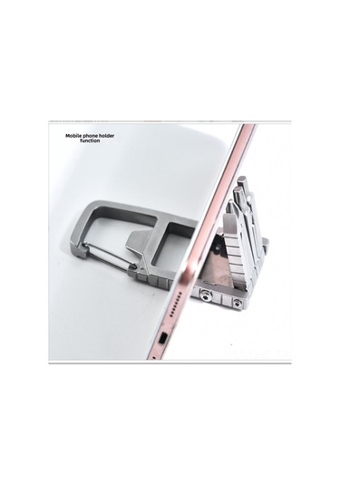 Aubyhe 13-in-1 Çok İşlevli Çelik Alet Seti: Çakı, Tornavida, Şişe Açıcı, Telefon Tutucu - Kamp Ve Outdoor İçin Kompakt Tasarım Wl-0023