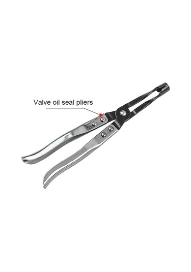 Geeksen Oto Tamir Valf Orijini Takma Çıkarma Aleti - 7.4mm Tutma Aralığı - Allyuminyum Malzeme - 270mm Uzunluklu Valf Orijin Pensi