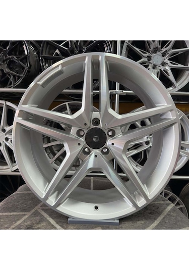 19 İnç 5x112 Mercedes Gümüş Jant Modeli 4 Adet