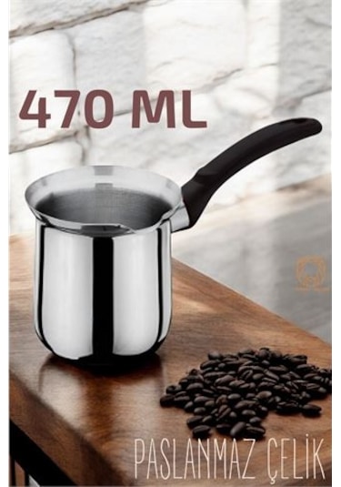 Zhlhome Paslanmaz Çelik Cezve 470 Ml