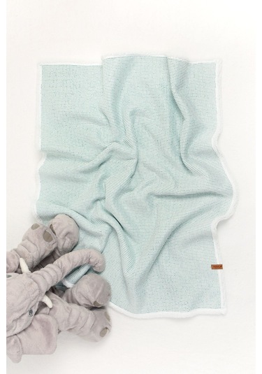 Pouf Bebek Battaniye 100x120 Cm Alize Yeşil Renkli