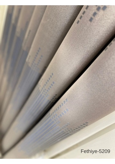 Nivemeshome Fethiye 614178 V-5209 Gümüş 1/3 Sık Pileli Fon Perde Apm Gümüş